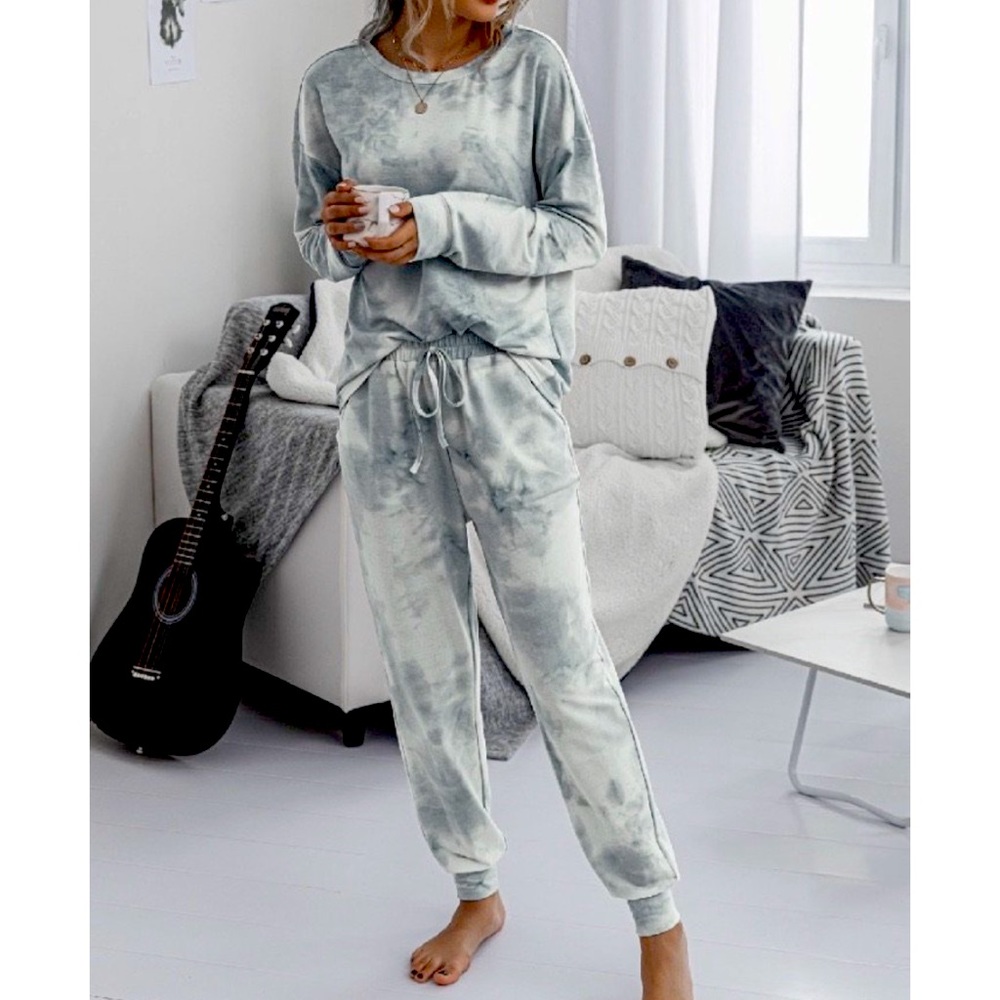 K’Serah Boutique Comfy Tie Dye Loungewear Set